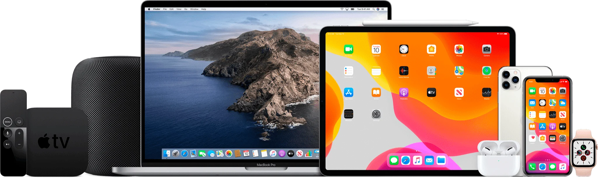 Gamma de productes Apple: Mac, iPad, iPhone, Apple Watch